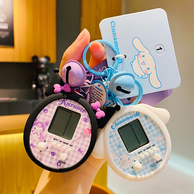 NEW Sanrio My Melody Kuromi Cinnamoroll Game Console Keychain Cartoon ...