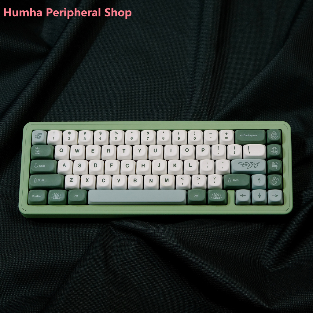 Humha Botanical keycap PBT material Dye-Sublimation MOA profile ...