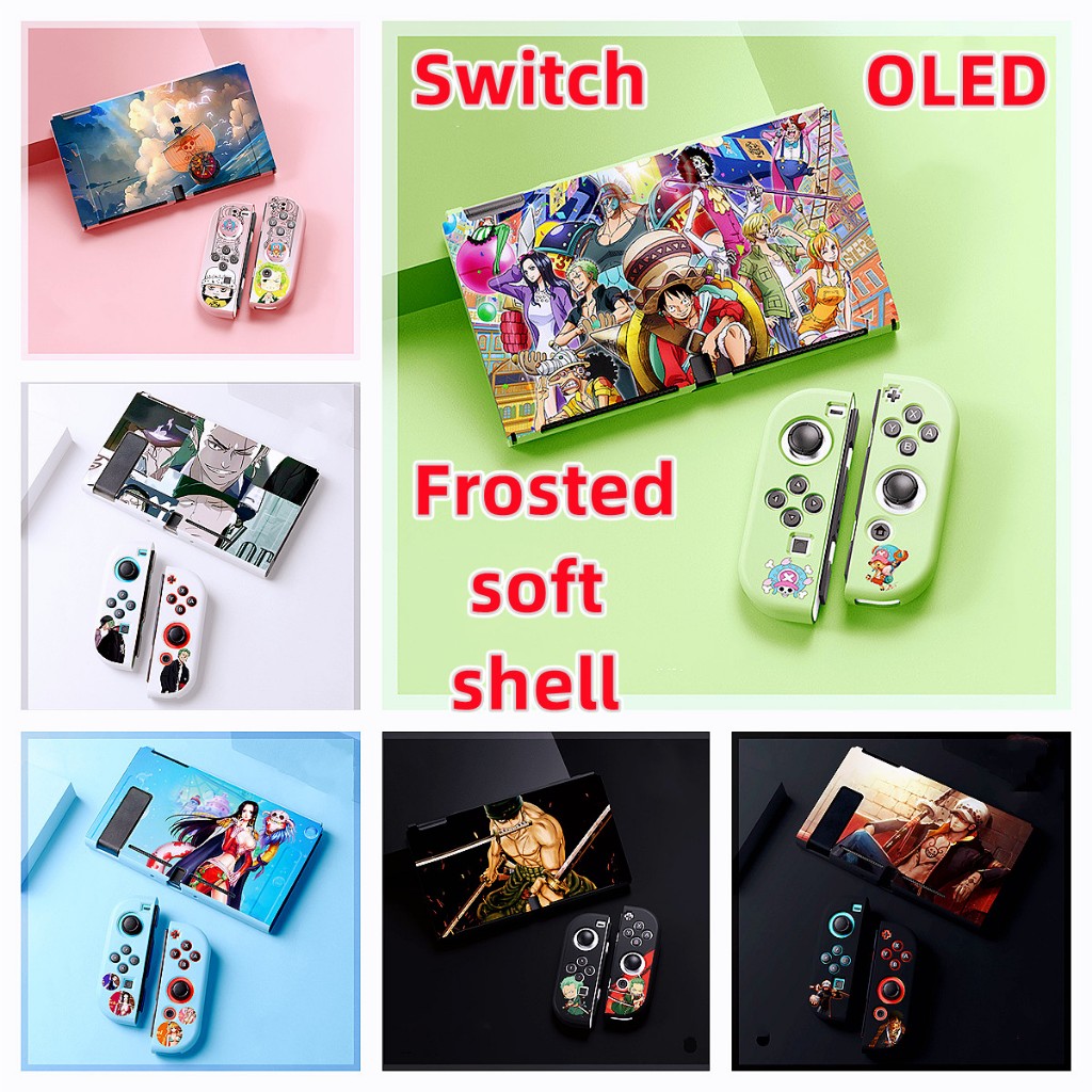 Nintendo switch oled Frosted Soft Shell tpu Split Silicone Protective ...