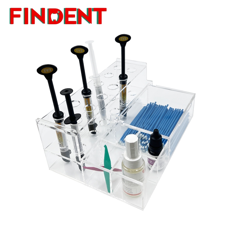 Multifunctional Dental Resin Shelf Placement Rack Adhesive Applicator