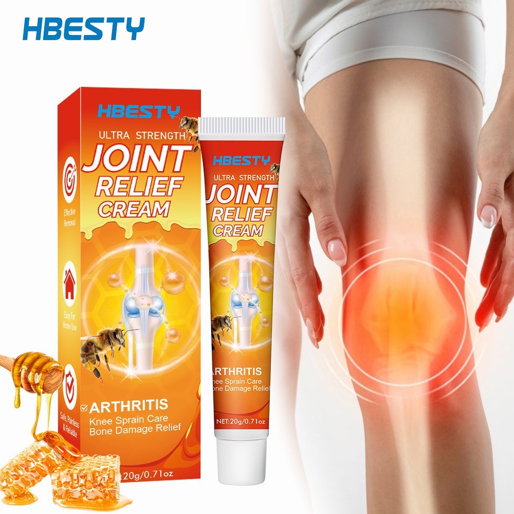 HBESTY 20g Bee Venom Knee Pain Relief Ointment Body Joint Tear of ...