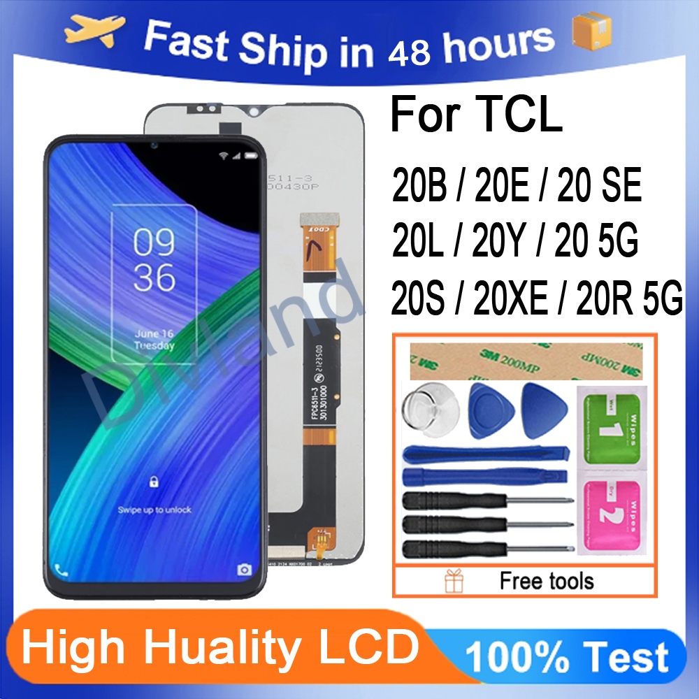 Original For TCL 40 SE LCD 40R 5G LCD Display Touch Screen For TCL 405 406  408