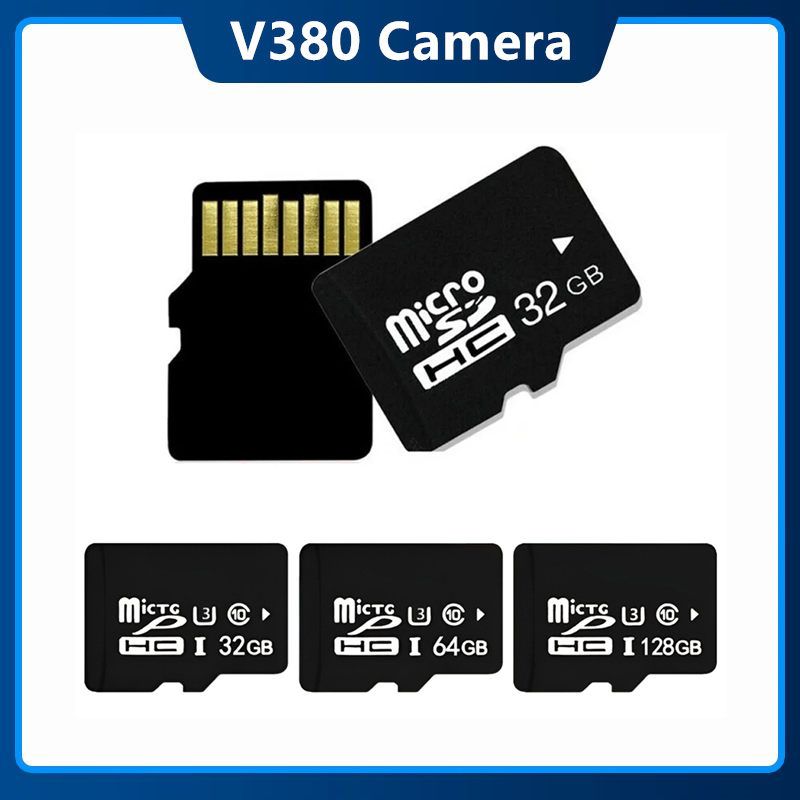 V380 Camera SD Card Micro SD CARD Memory Card 32GB/64GB/128GB SD Card