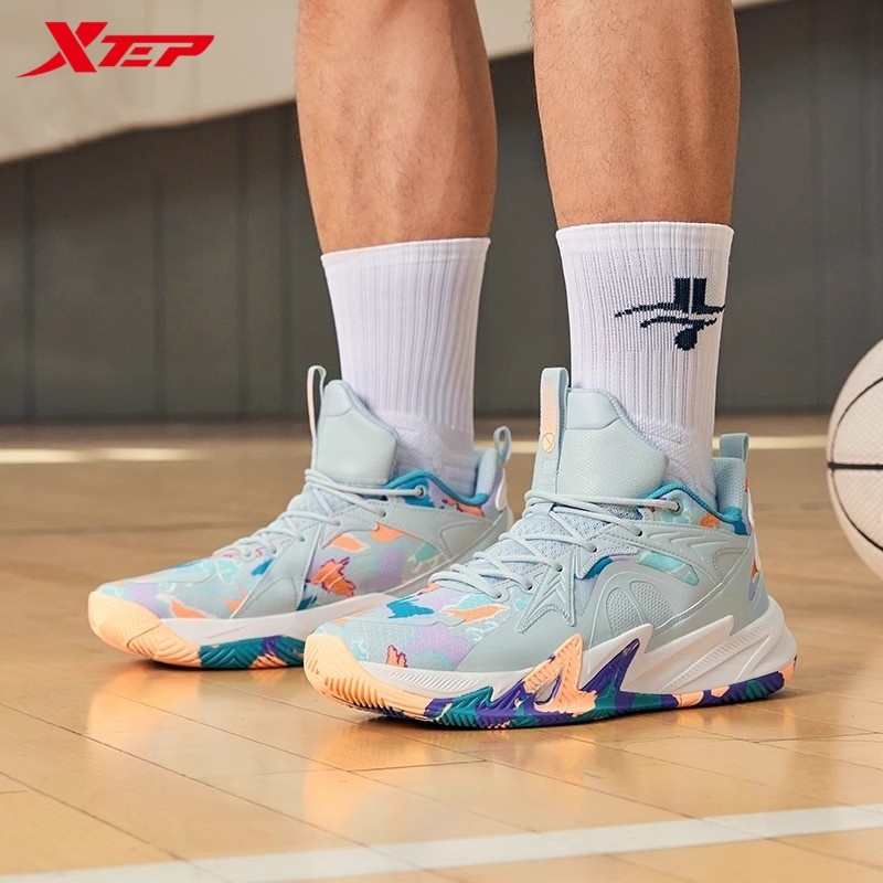 【xtep】Attack 1.0 | Basket Basketball Shoes Outfield Actual Combat ...