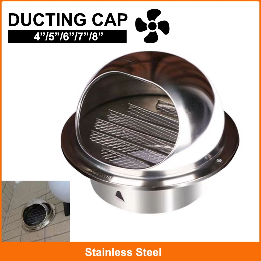 304 Stainless Steel Ducting Cap 4