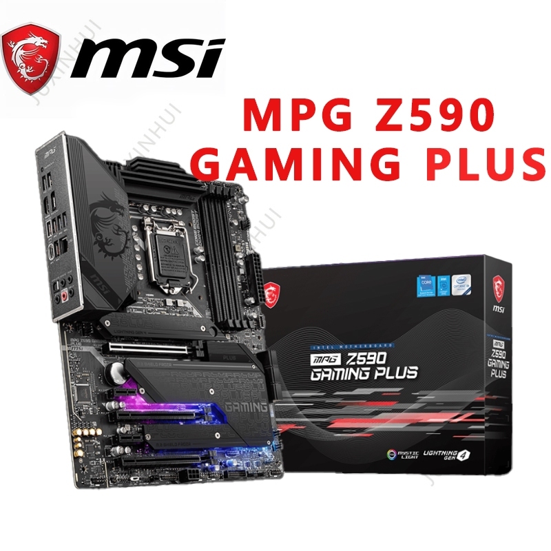 MSI MPG Z590 GAMING PLUS ATX Intel Motherboard LGA 1200 | Shopee ...