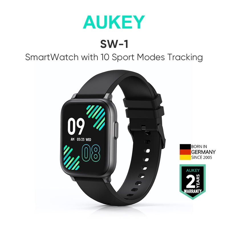 AUKEY SW1 Smart Watch Bluetooth Receive Notification Health Monito
