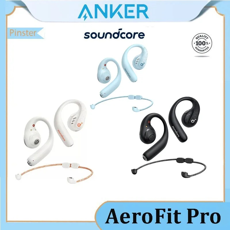 Soundcore by Anker, AeroFit /AeroFit Pro Open-Ear Headphones,Snug