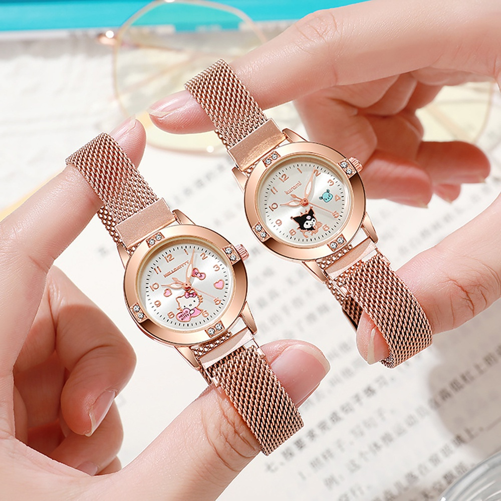 Childrens rose gold clearance watch