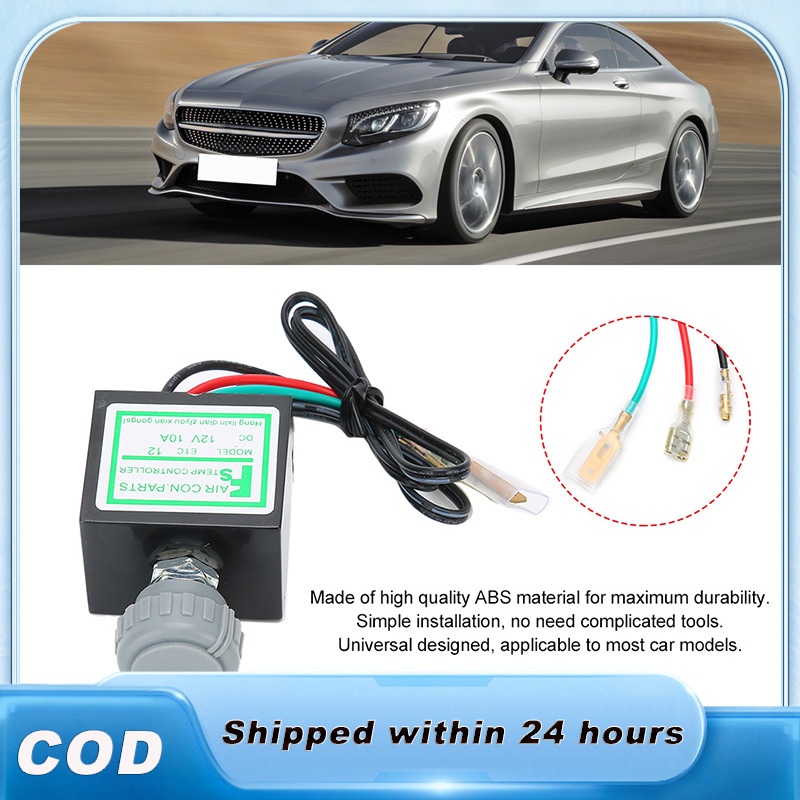 10A Car Air Conditioner Electronic Thermostat Switch Temperature ...