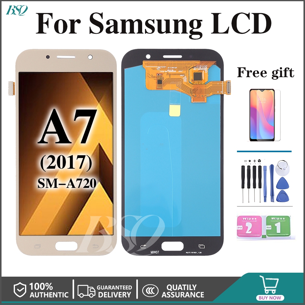 for Samsung Galaxy A7 2017 LCD SM-A720F A720F A720 Display Touch Screen ...