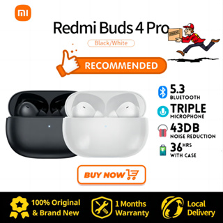 Original Xiaomi Redmi Buds 5 Pro 52dB Noise Cancelling Bluetooth TWS  Earphone 38H Battery Life IP54 Dust Water Resistant Earbuds
