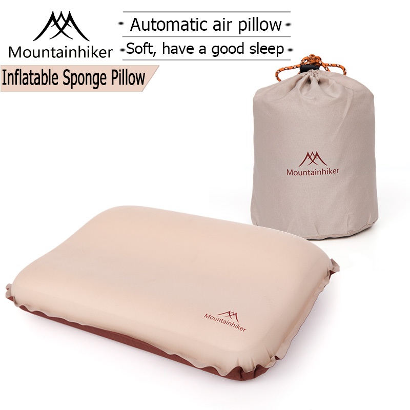 Mountainhiker Self-Inflating Pillow | Pillow Camping | Portable ...