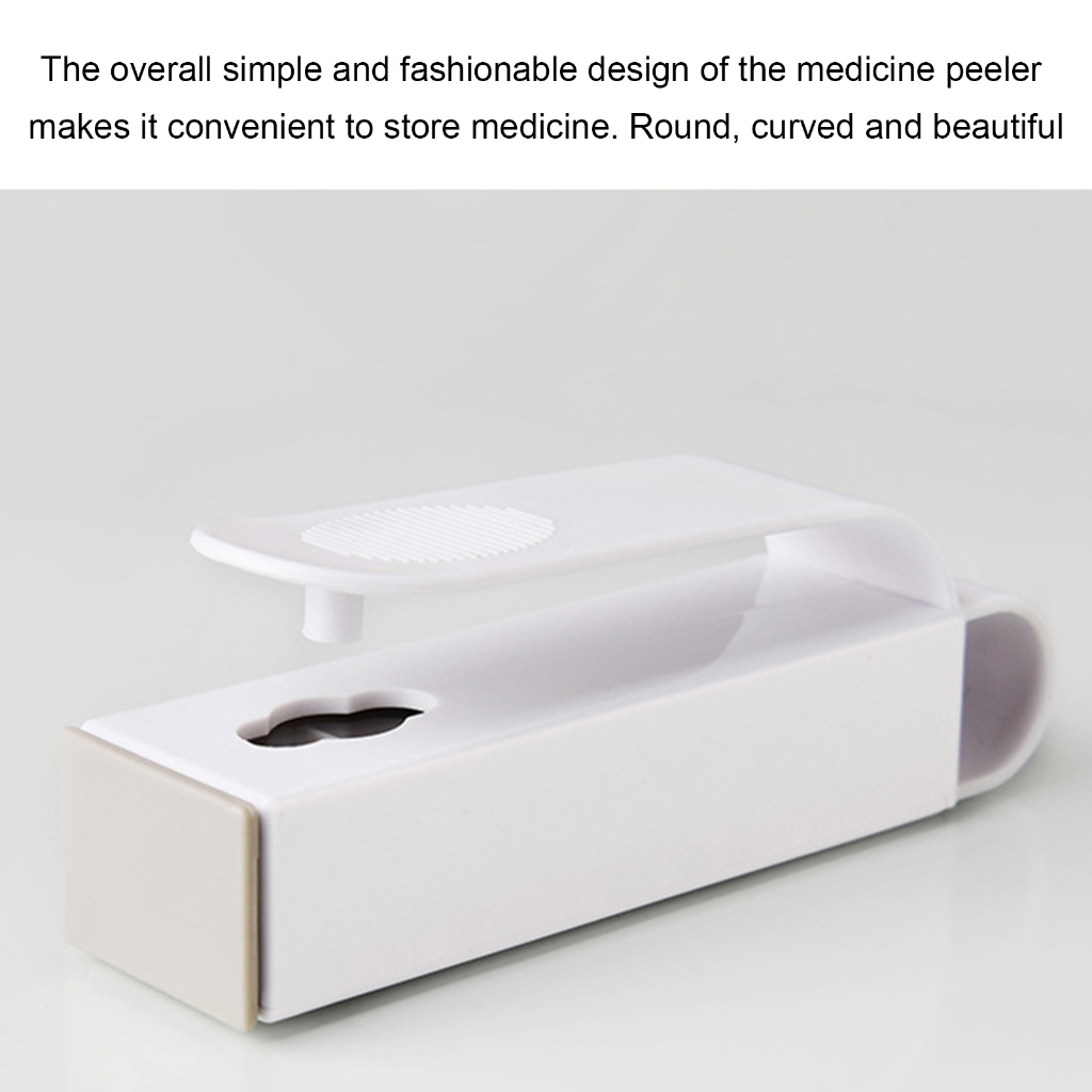 Tablets Pills Blister Pack Opener Assistance Tool for Quick and Easy Ejection of Tablets From