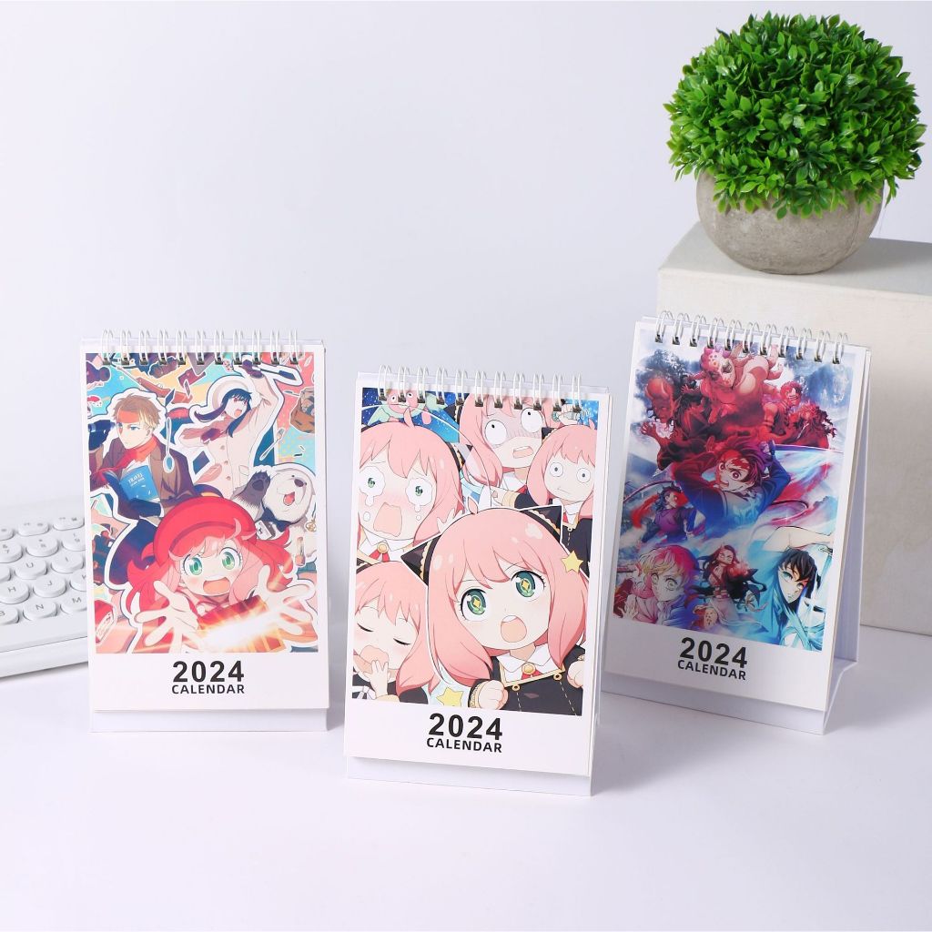 2024 Japanese Anime Desk Calendar Arnia Fujie Spy Play House Demon