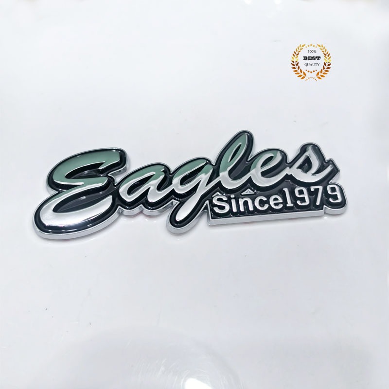 4inch 3D Eagles Club Letters Pattern KUYA Emblem ATE And EAGLES Letters ...