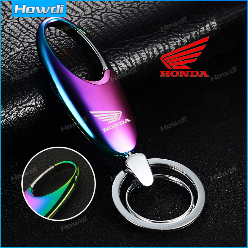 【Colorful Water-drop】High-end Stainless steel Key Holder keychain with ...