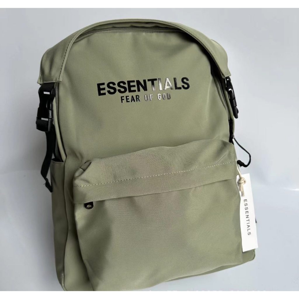 2024 New FEAR OF GOD FOG Waterproof Backpack ESSENTIALS Student
