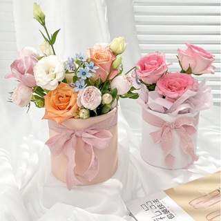 Paper Flower Gift Box Luxury Round Cardboard Flower Boxes for Bouquets Rose  Flowers Packaging - China Flower Box and Gift Box price
