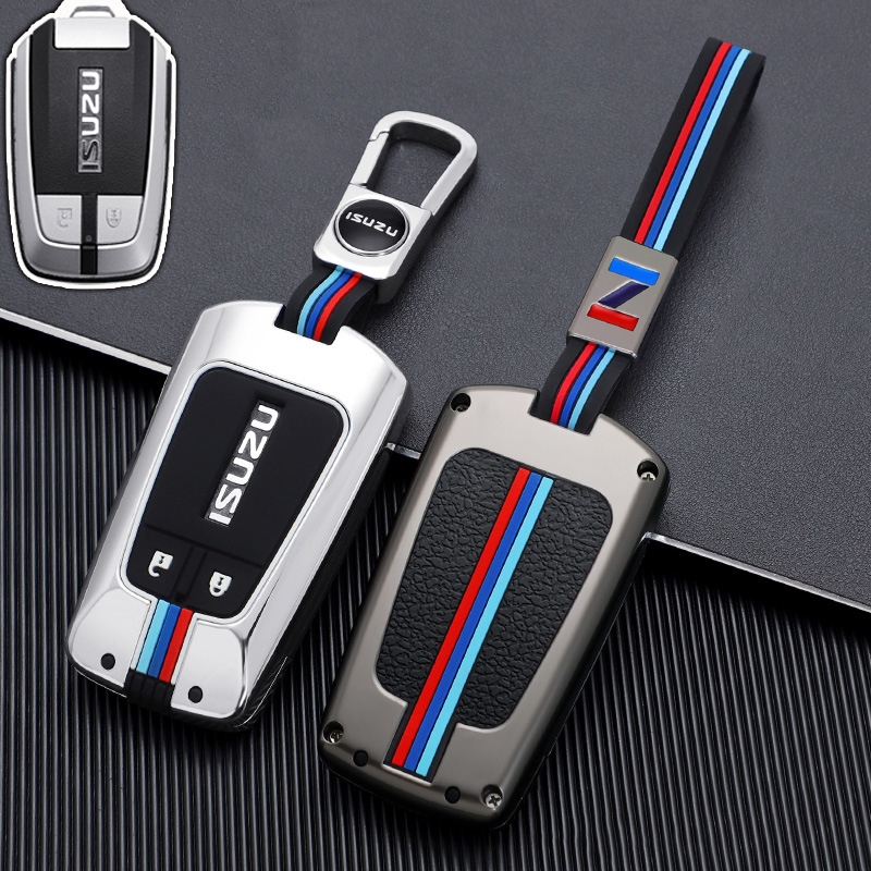 ISUZU DMAX D-MAX MUX MU-X Truck Keyless Key Case Protect Push Start ...