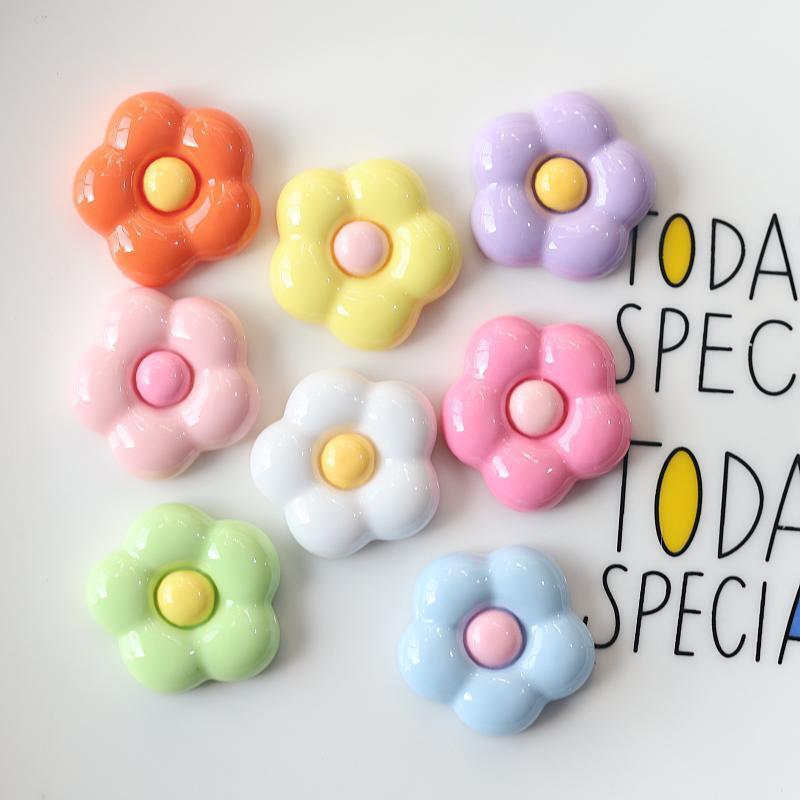 Sunflower croc Jibbitz Charm Candy Color Flowers Jibits Croc Pin Cute