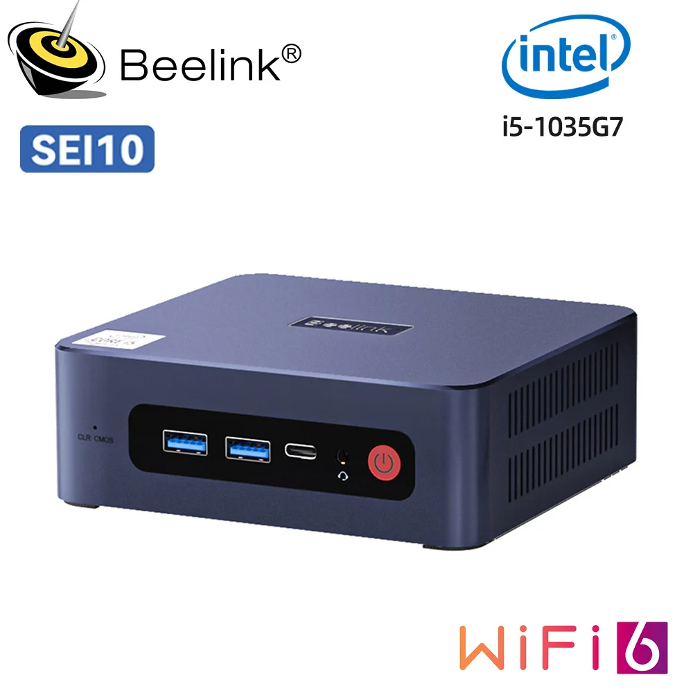 Beelink SEi10 Mini PC Intel Gen i5-1035G7 Up to 3.7GHz DDR4 M2 NVME SSD ...