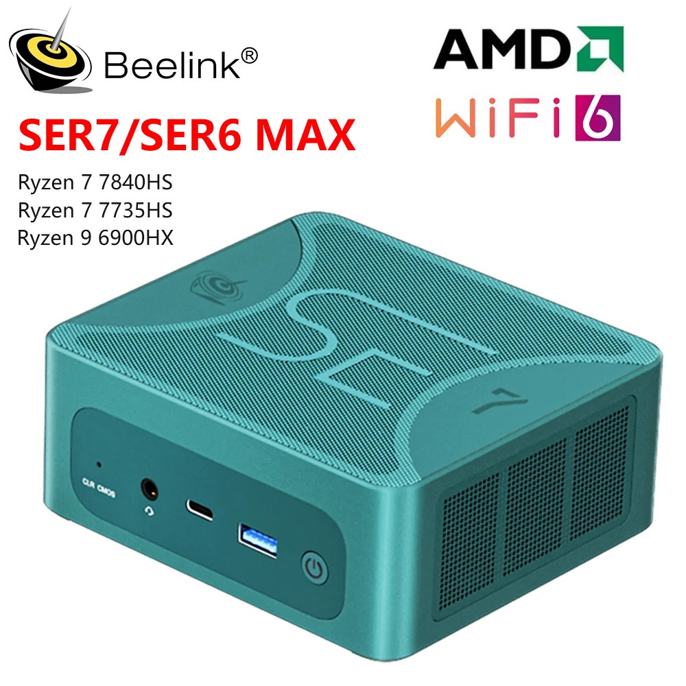 Beelink Mini PC SER7/SER6 Max Ryzen 7 7840HS 7735HS Radeon 780M DDR5