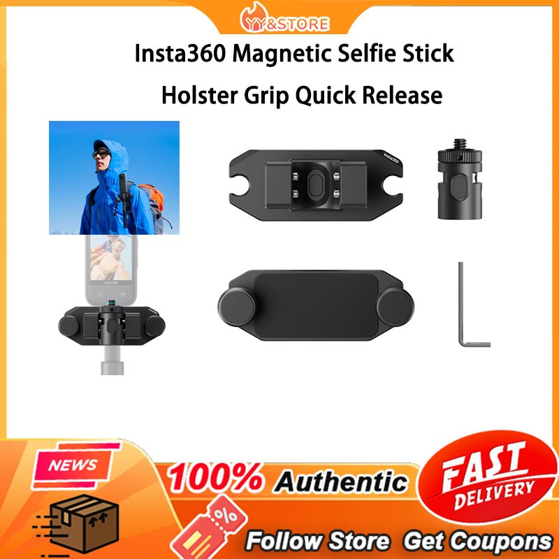 【Original New】Insta360 Selfie Stick Holster Grip Quick Release