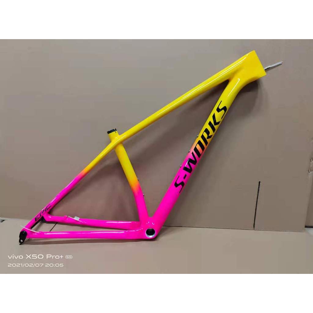 Mountain Bike Frame Carbon Fiber Frame MTB XC M5 Bicycle Frameset 29er Thru Axle and EPS Off road 148 12mm Shopee Philippines