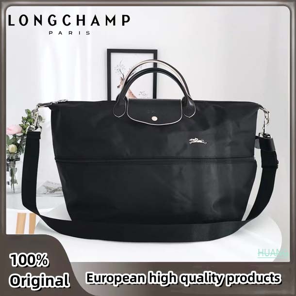 100 original longchamp LE Pliage Men s Club Nylon Dumpling Bag Travel Bag Hand luggage Tote Bag Crossbody bag Oversized Shopee Philippines