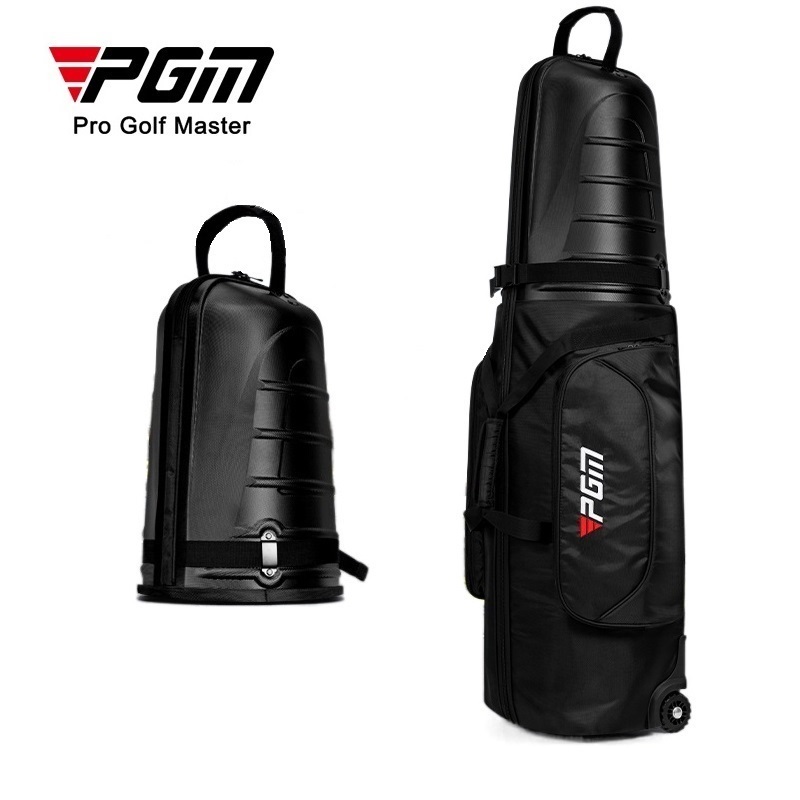 PGM Large capacity hard case waterproof thickened foldable golf travel bag with wheels HKB014 Shopee Philippines