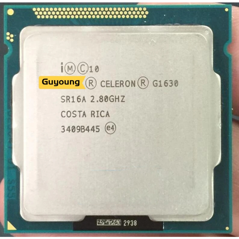 YZX Celeron G1630 2.80 GHz Dual-Core CPU LGA 1155 Desktop Processor ...