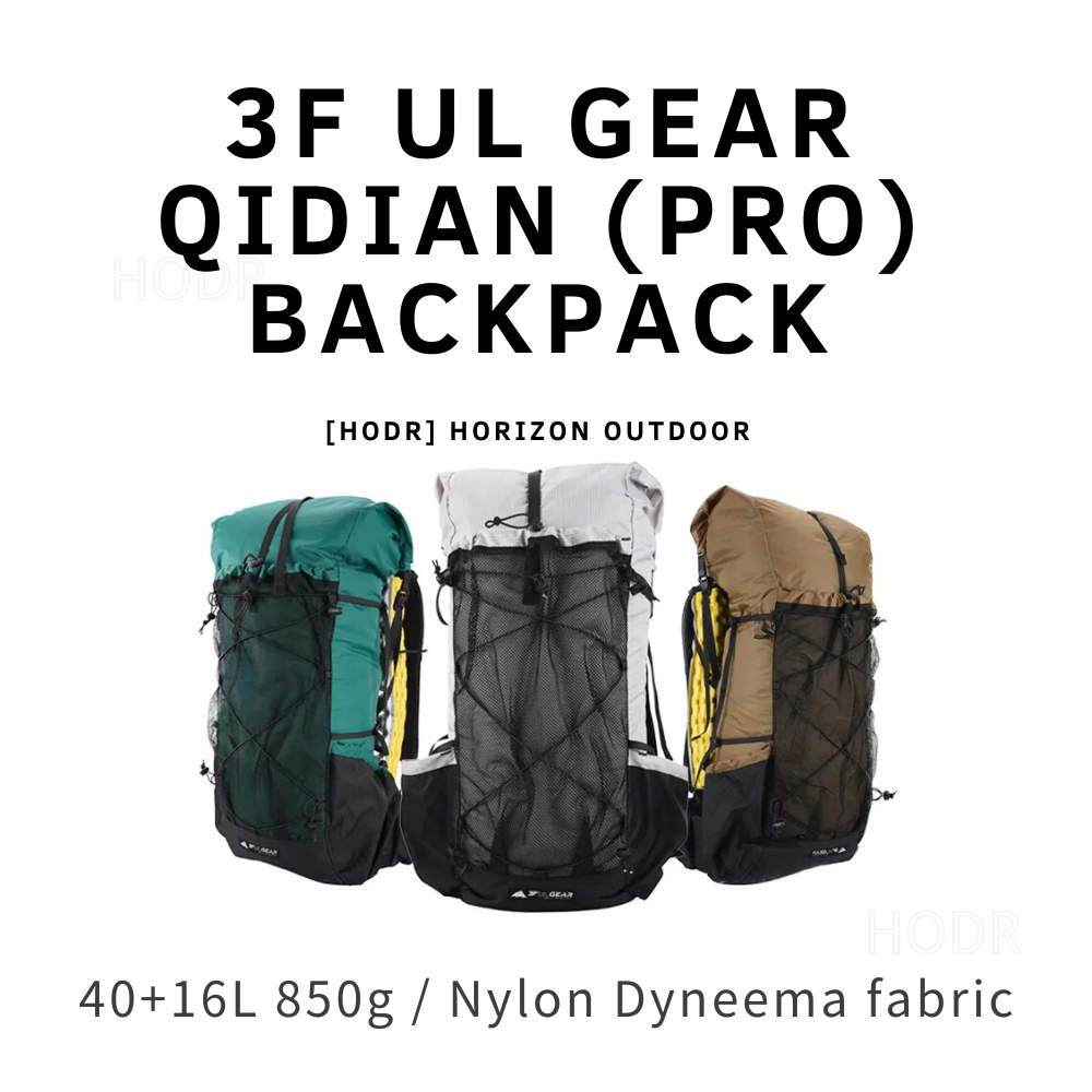 [HODR] 3F UL GEAR QiDian Hiking Backpack 40+16L Outdoor Moutaineering ...