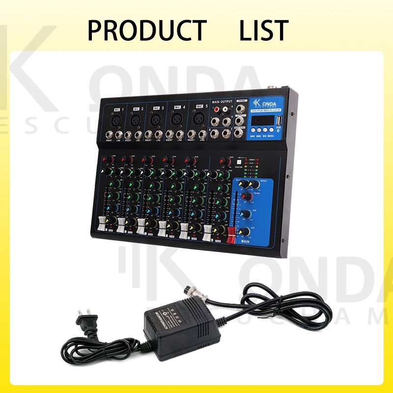 Professional Original MAYA KONDA F4/F7 DJ Mixer Console MP3 player USB