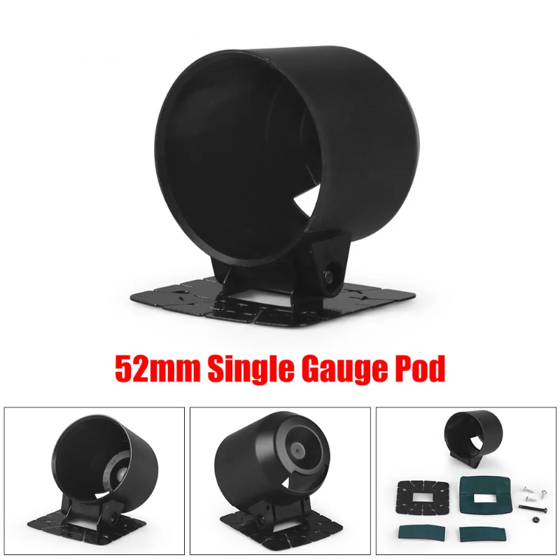 thumbnail image 2 of 2" 52mm Triple 3 Hole A-Pillar Gauge Meter Pod Holder Display Race Dash Bracket | UK 2 of 12