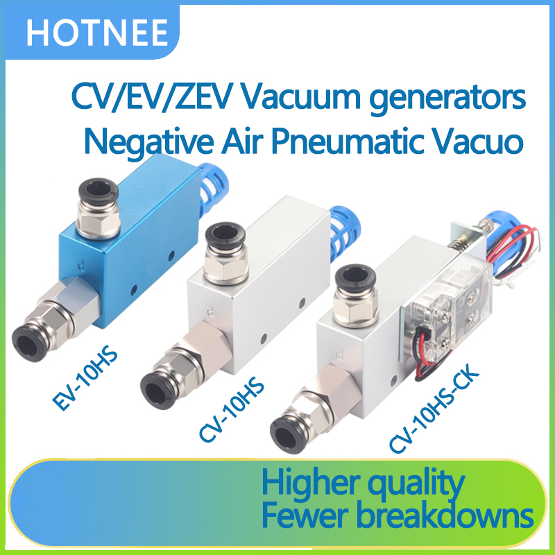 Pneumatic Vacuum Generator CV-10HS CV-15HS CV-20HS CV-25HS CV/EV/ZEV ...