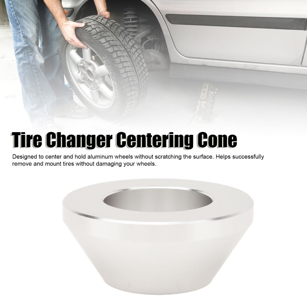 Manual Tire Changer Centering Cone Billet Aluminum Wheel Balancer Hold