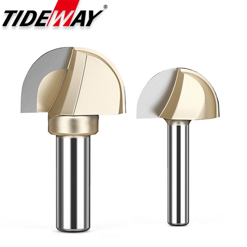 Tideway Carbide Router Bit – 10mm Shank, Wooden Bead Drill For Buddha Beads, Industrial Grade