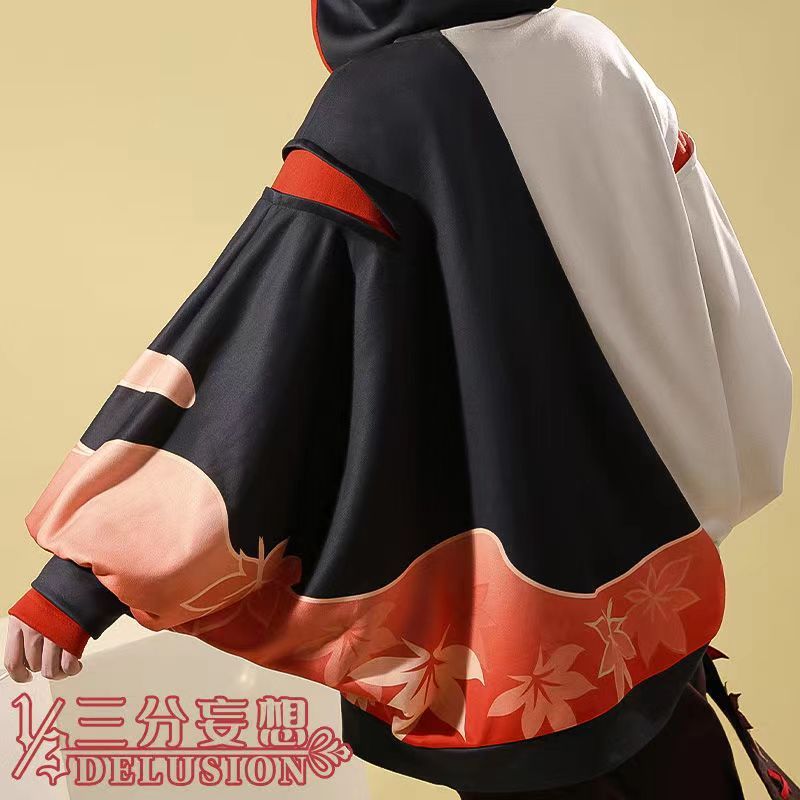 Dalicoter Genshin Impact Sweat à Capuche Zhongli Sweat à Capuche 3D Sweat à Capuche Cosplay Costume Pour Adulte/jeune, Arataki Itto, Small