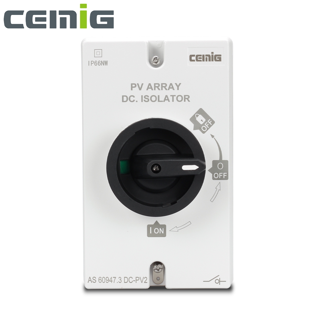 Solar Isolator Disconnect PV DC 1200V 32A IP66 Waterproof for Solar ...