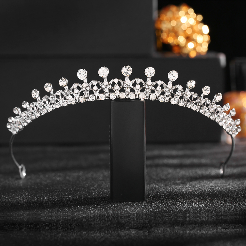 🇵🇭 Philippines Ready Stock Deartiara Crystal Crown Bridal Wedding Tiara ...