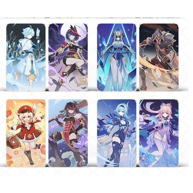 Cod GENSHIN IMPACT TCG CARDS Yuanshen Merchandise Sheet Character ...