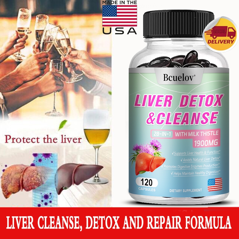 Bcuelov Liver and Kidney Supplement - Detoxifies and Rejuvenates ...