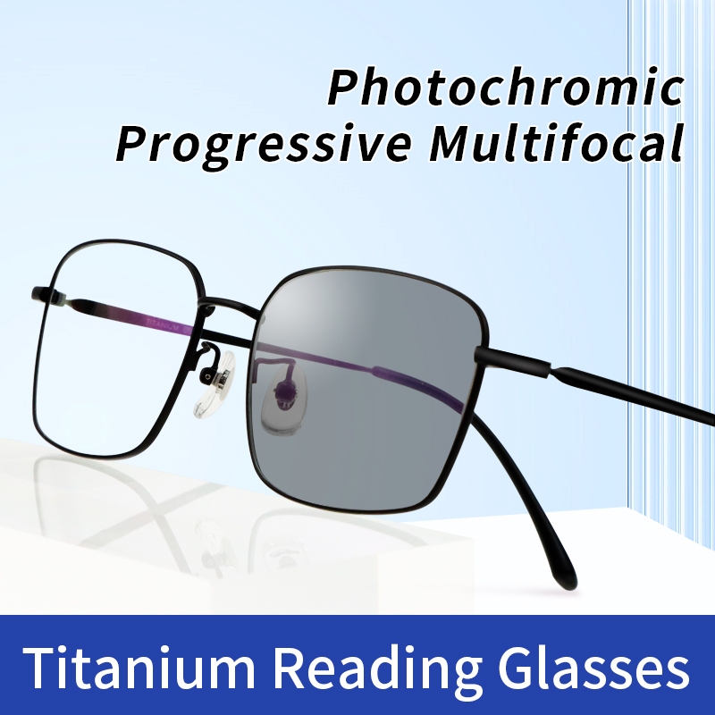 Progressive Glasses Frames Photochromic Reading Glasses For Men