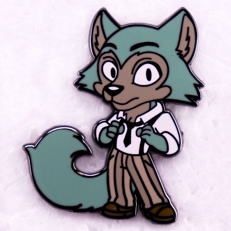 Legoshi Enamel Pin anime Beastars lapel pin Chibi Kawaii characters brooch badge Shopee Philippines