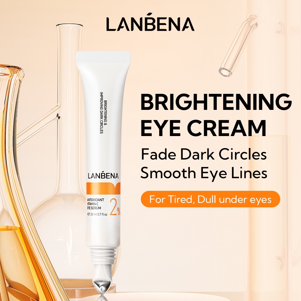 LANBENA Brightening Eye Cream Whitening Vc Brighten Skin Lighten Dark ...