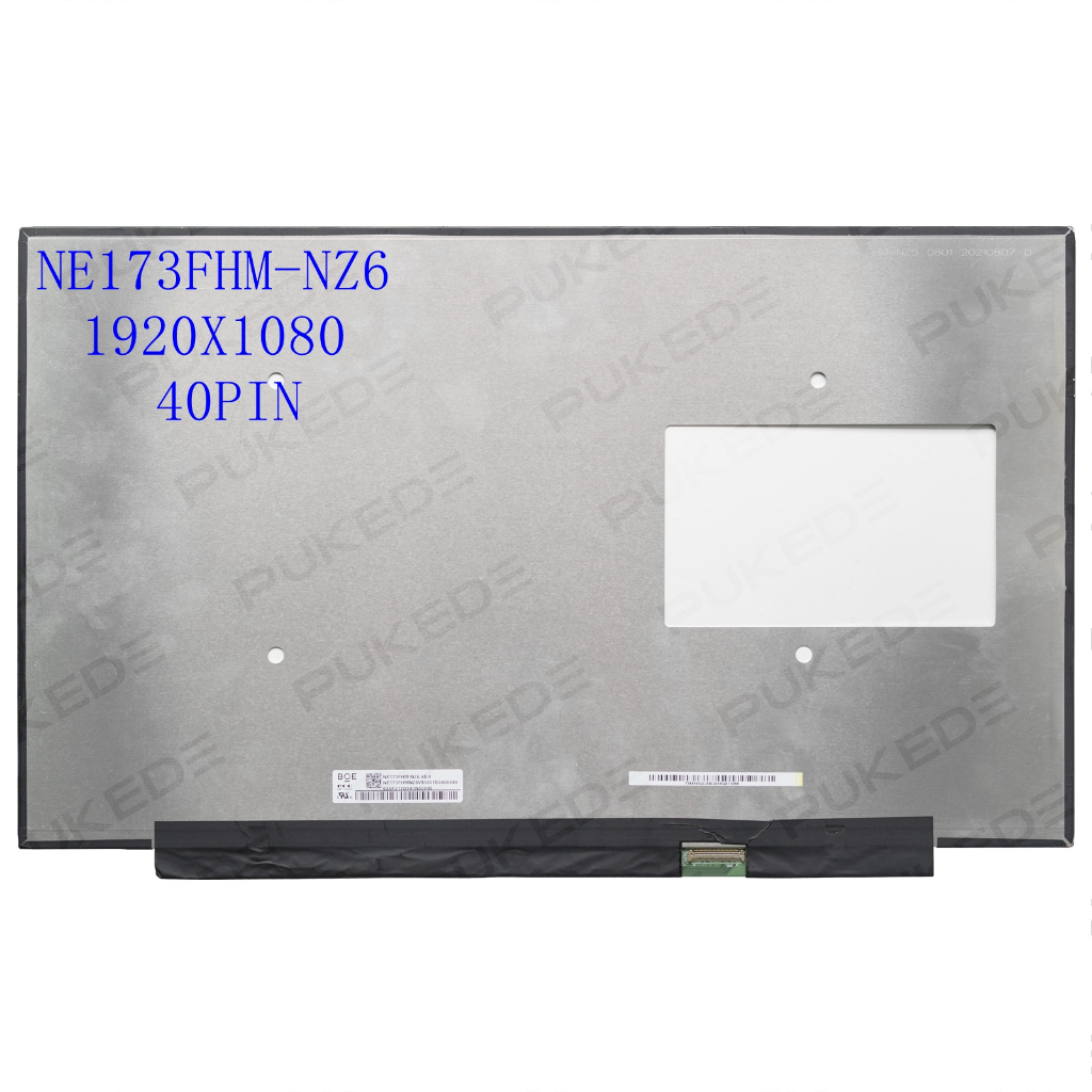 Écran NE173FHM-NX1 V18.0 Mat 17.3 FullHD conne