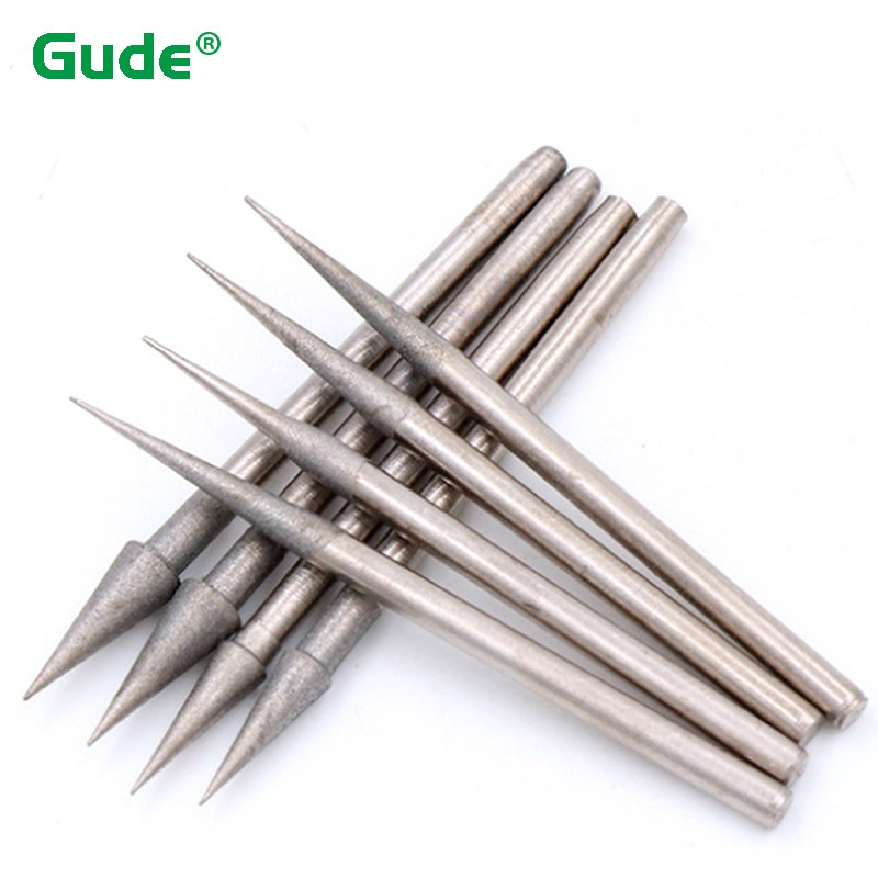 5/10/20 Pcs Diamond Grinding Head Needle Bits Burrs Engraving Carving ...