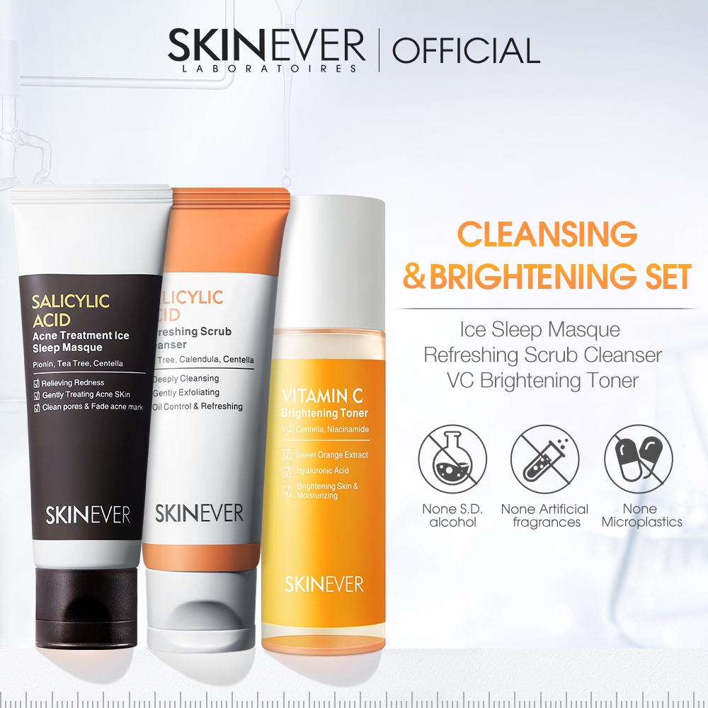 SKINEVER Salicylic Acid Acne Treatment Ice Sleep Masque Vitamin C