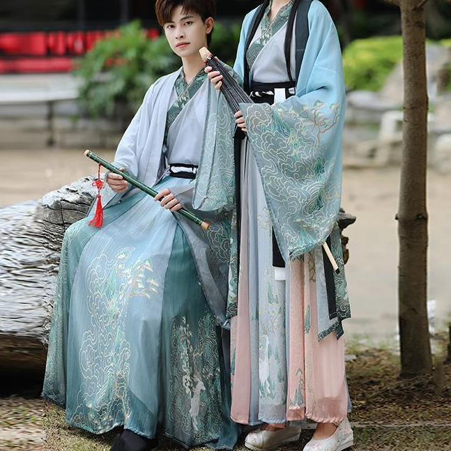 New product Hua Xun Ji [Deer Yao] Jin-made Hanfu women s original male ...